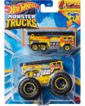 Buggy Hot Wheels Monster Trucks - 5 Alarm, s autićem - 1t